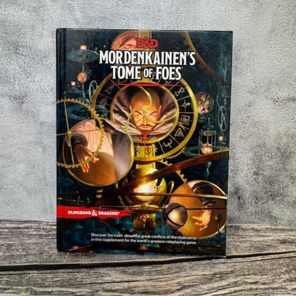 D&D MORDENKAINEN'S TOME OF FOES (Dungeons & Dragons) Hardcover – May 29, 2018​